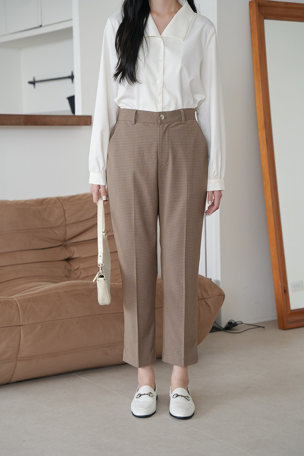 HEALER Made 天天西褲格紋版 1.0舒適中線西褲