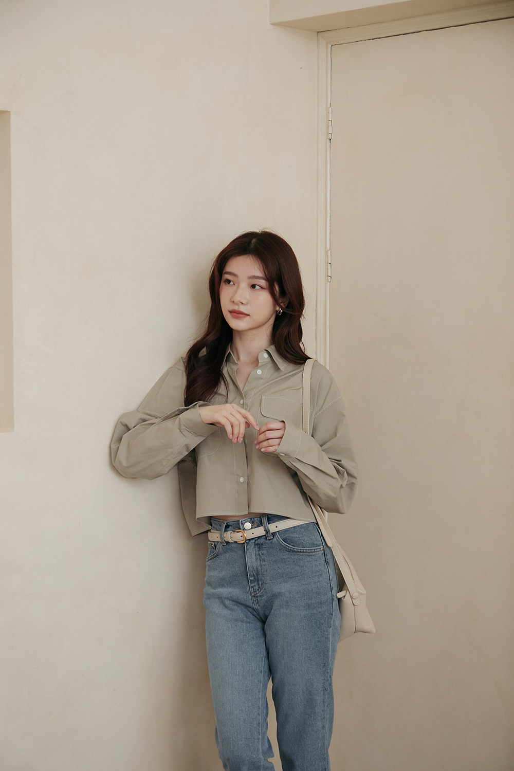 HEALER Made 高級手感<寬版> 金釦牛皮皮帶