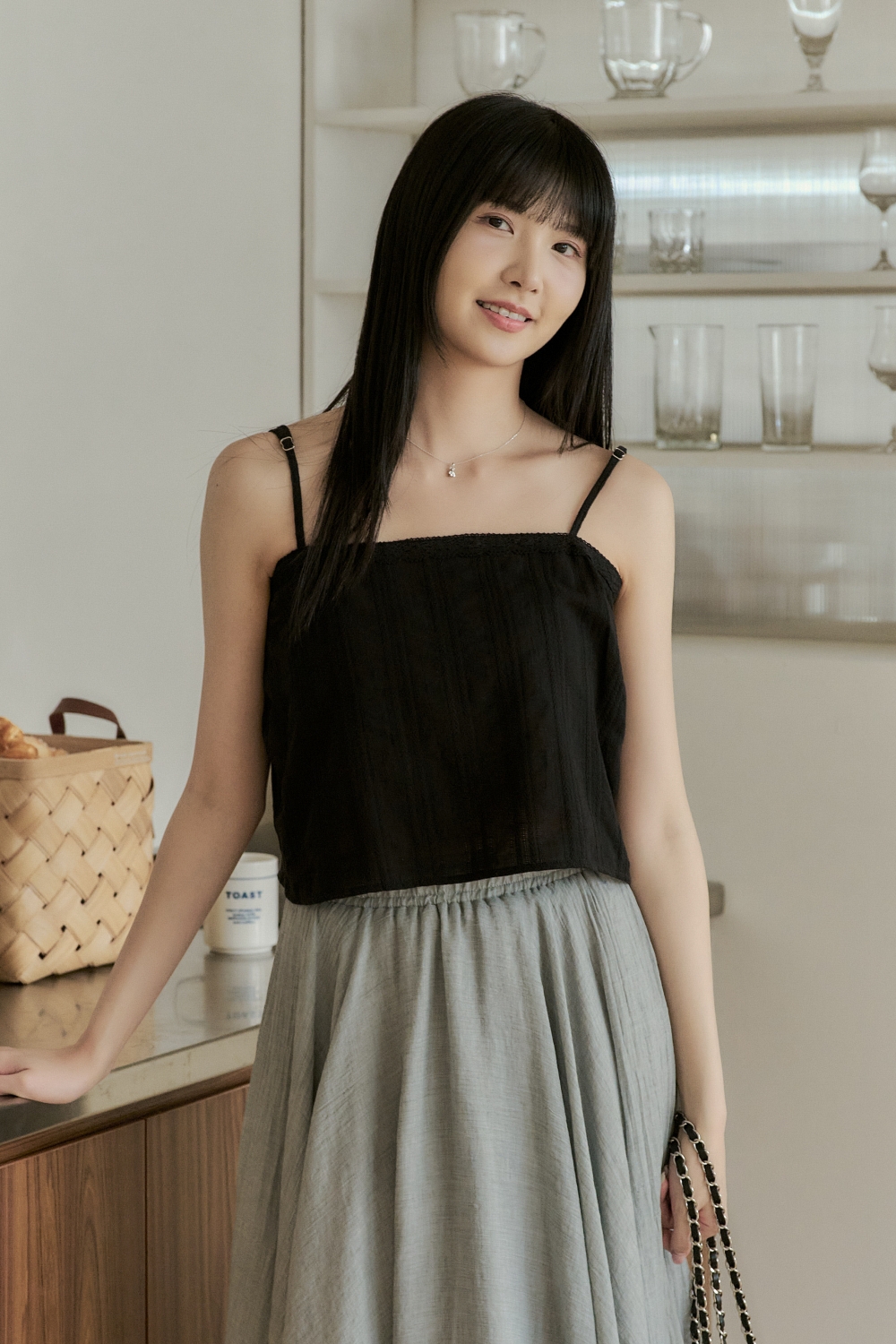 HEALER Made 純慾系 細肩帶蕾絲背心