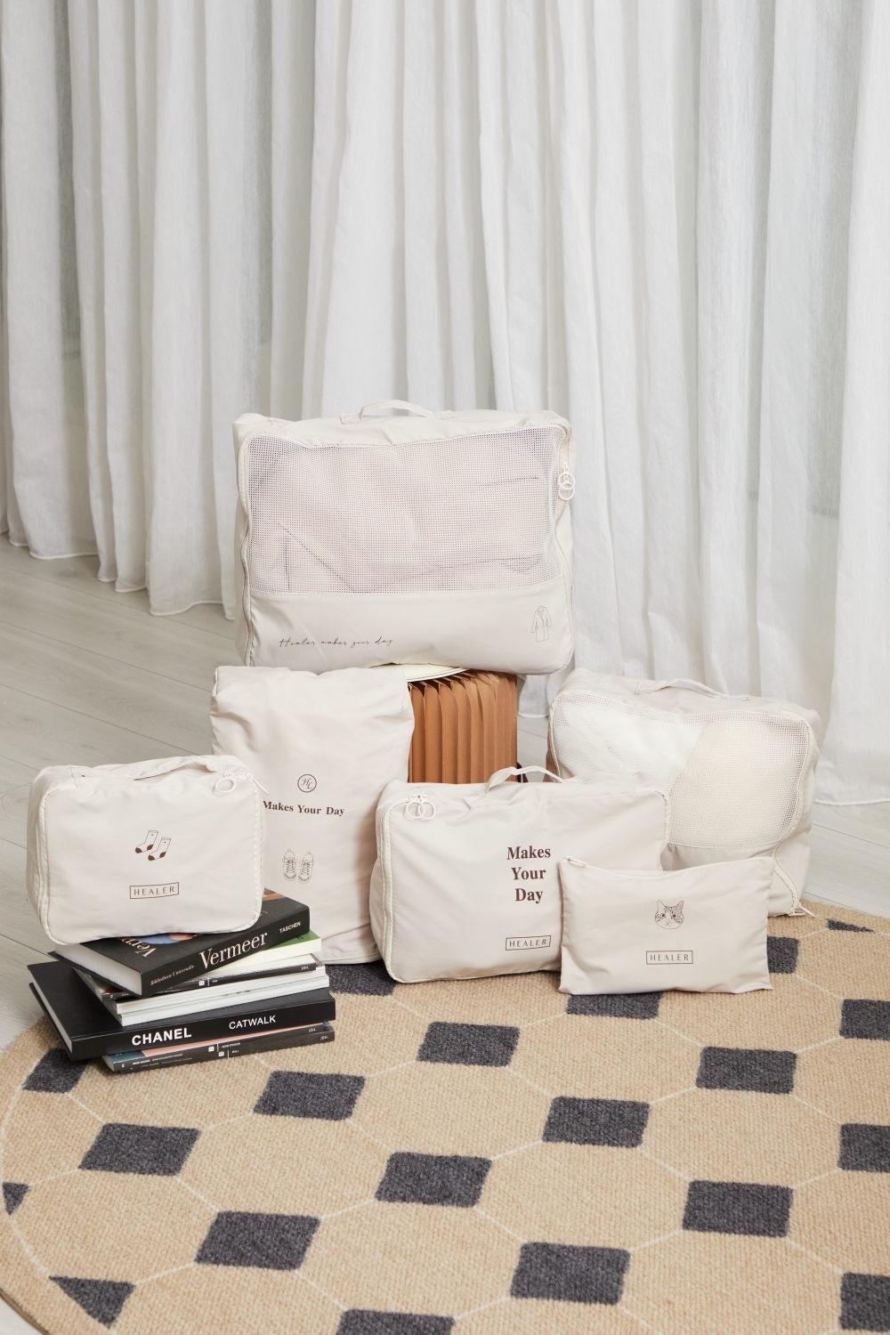 HEALER Made品牌旅行收納6件組