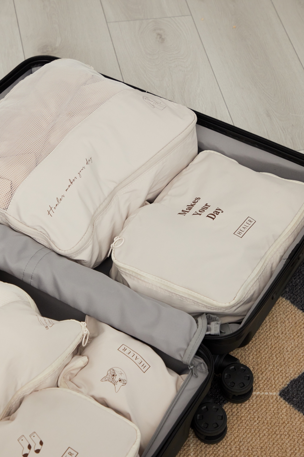 HEALER Made品牌旅行收納6件組