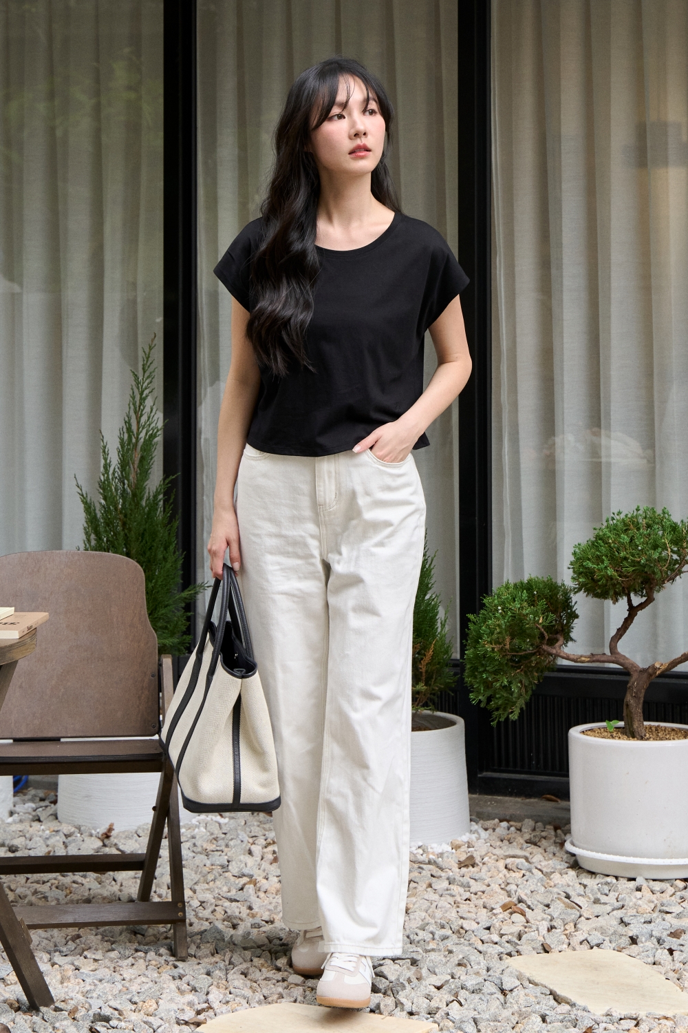 HEALER Made 輕夏5.0 涼爽棉短版小包袖T