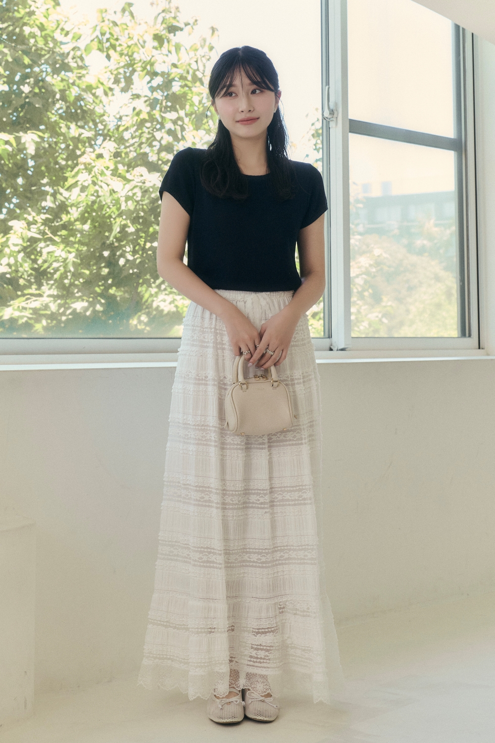 HEALER Made 精緻女孩 小包袖輕薄針織衫