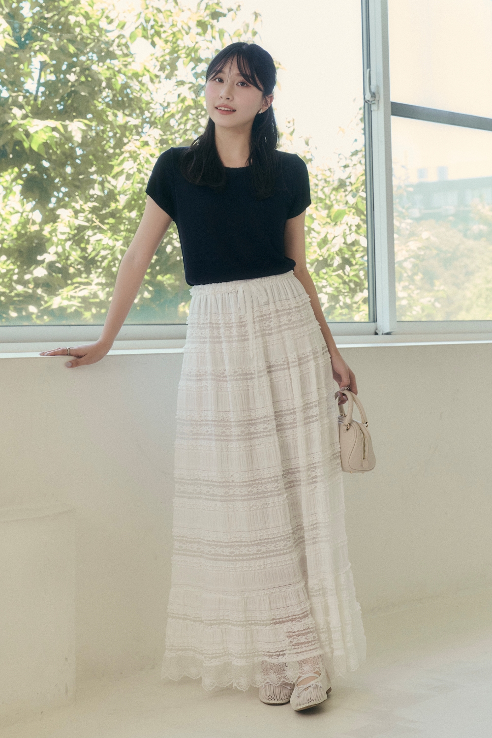 HEALER Made 精緻女孩 小包袖輕薄針織衫