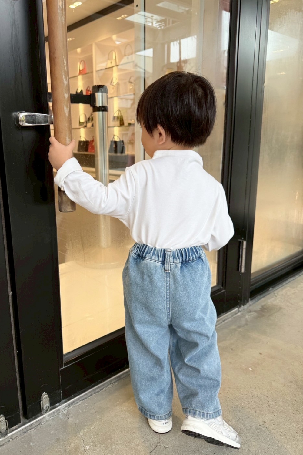 HEALER Made 奶油雲朵衣(小童款) 親膚軟Q磨毛垂領上衣