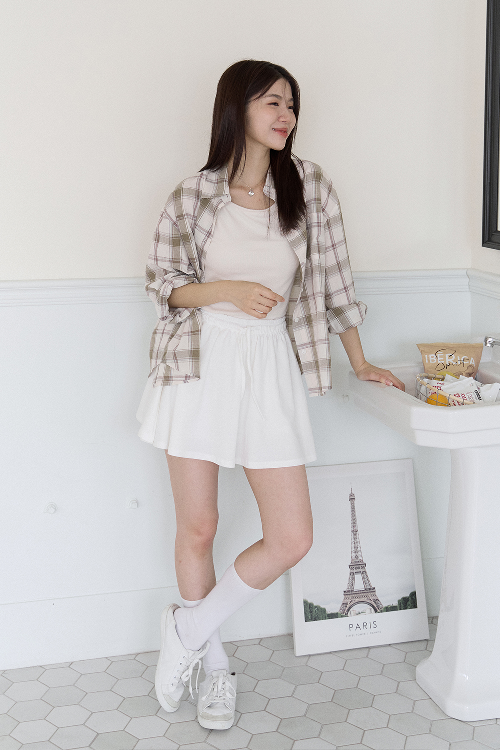 HEALER Made 溫柔時光 格紋寬鬆襯衫