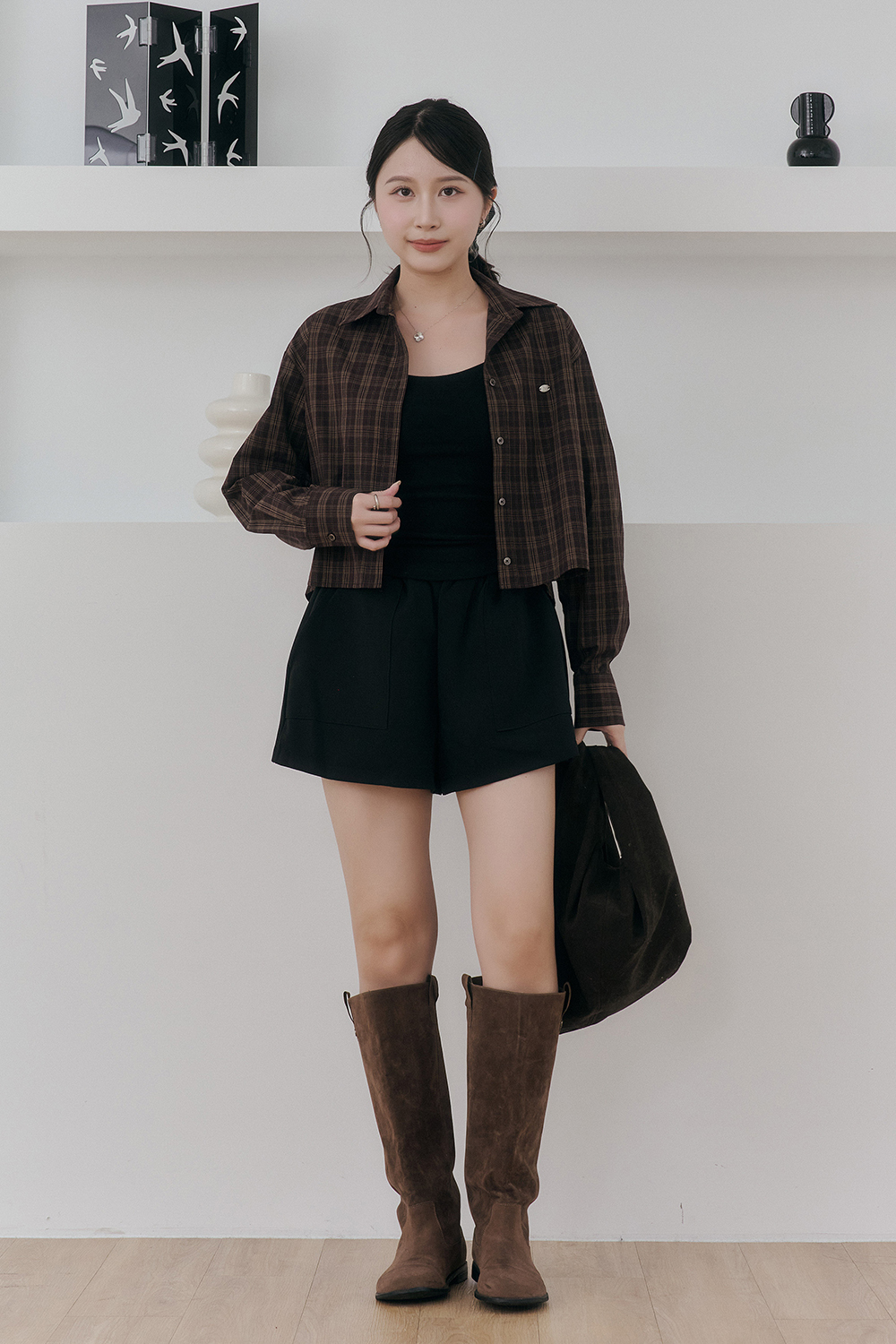 男友摯愛 磨毛細肩帶Bratop