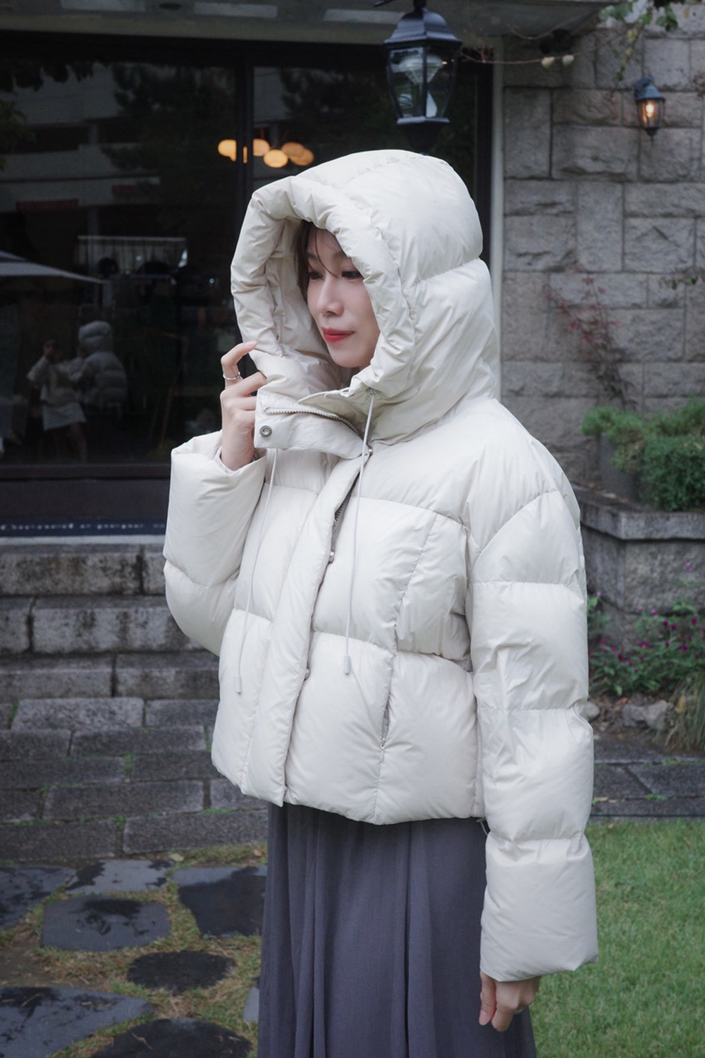 HEALER Made 重遊北海道 輕量連帽羽絨外套