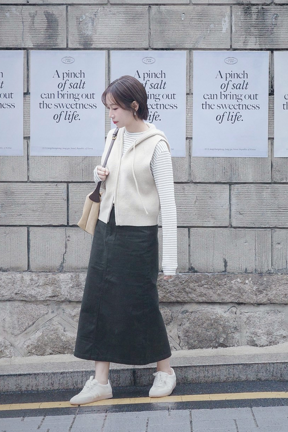 HEALER Made 書卷女孩 連帽拉鍊針織背心