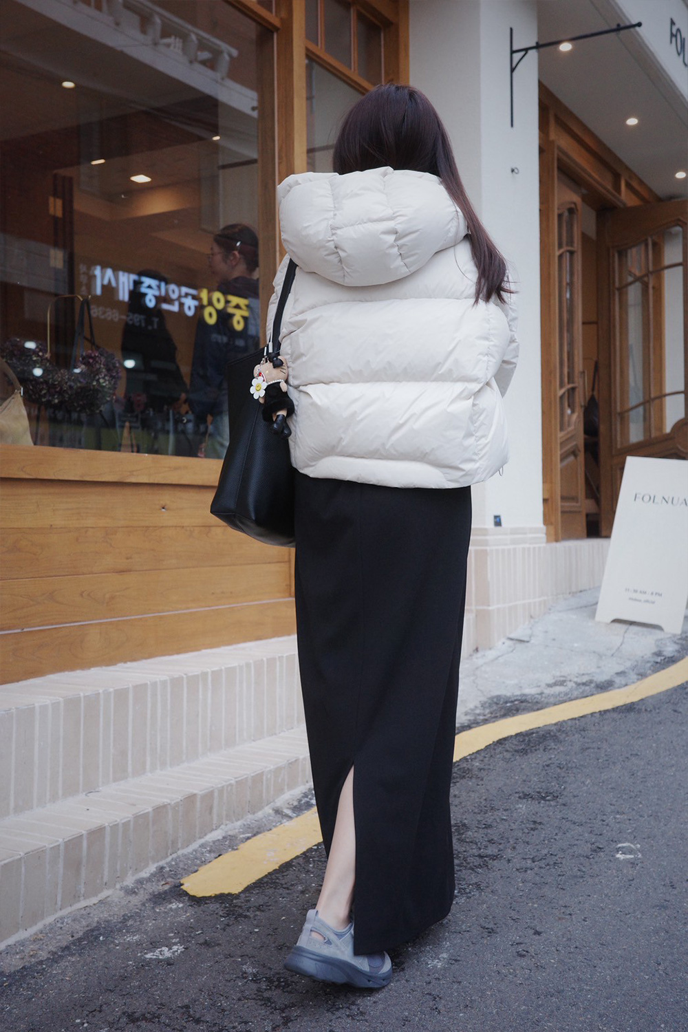 HEALER Made 長腿姐姐 彈性後開衩修身長裙