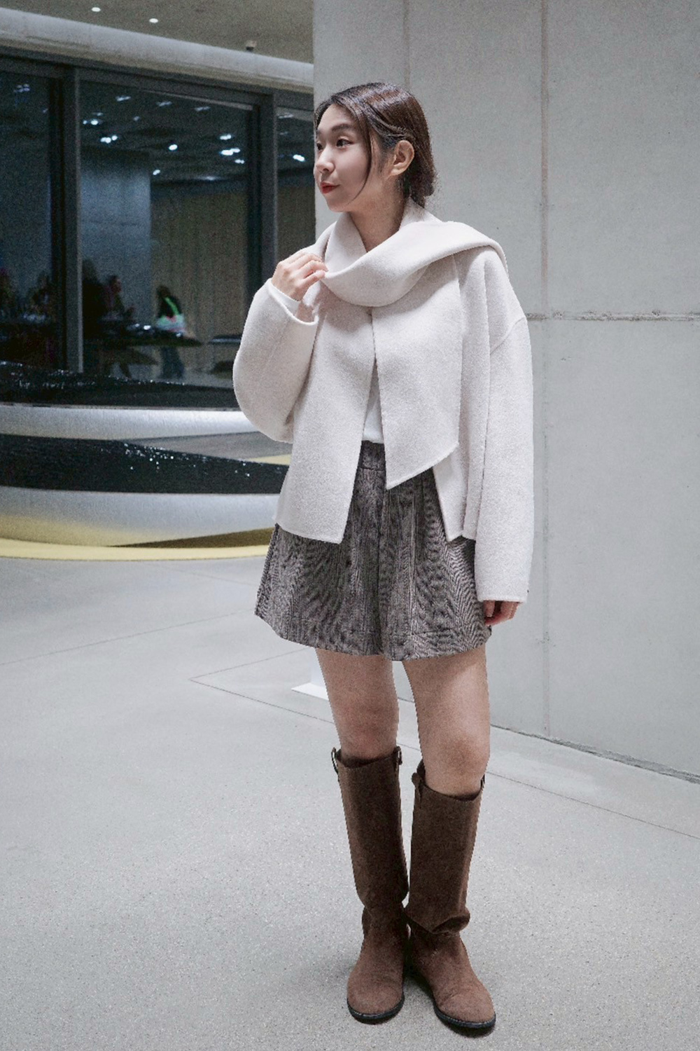 HEALER Made 甜蜜短褲 麻花坑條鬆緊短褲