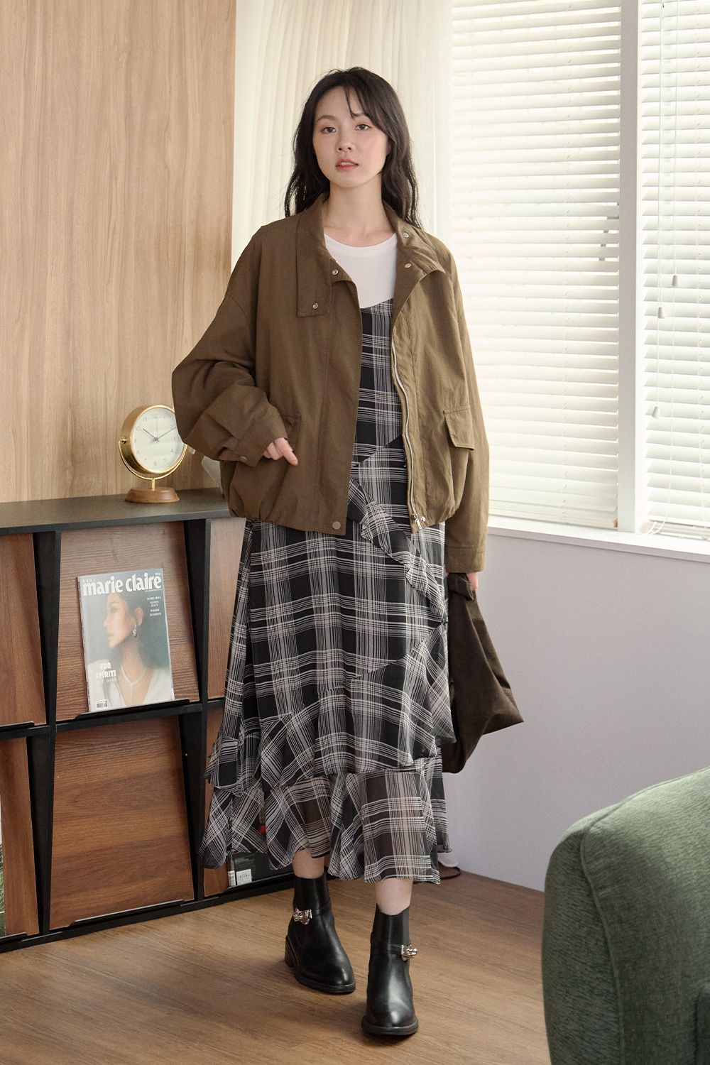 追風旅行 立領拉鍊夾克外套