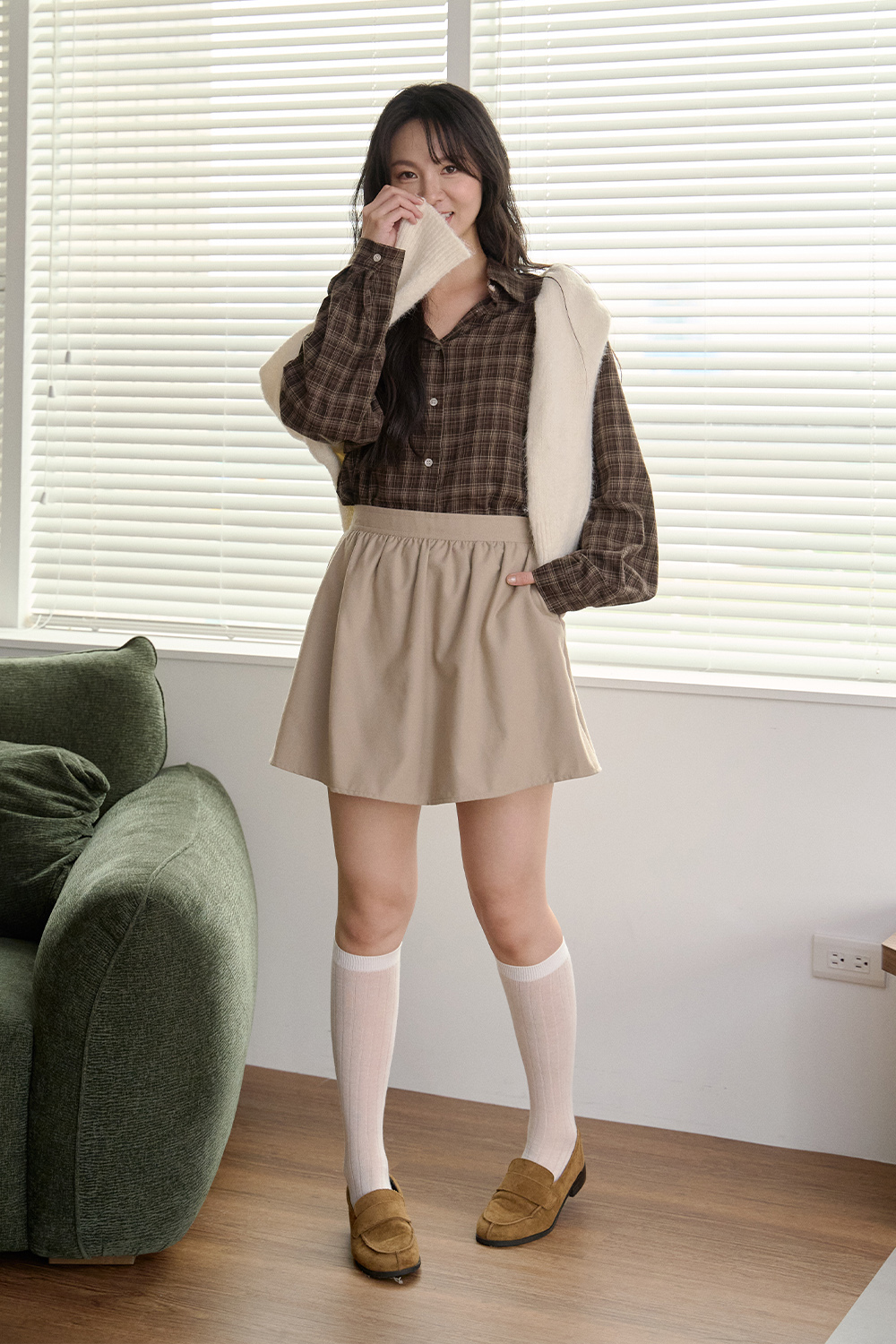 學園小劇場 鬆軟堆堆長襪