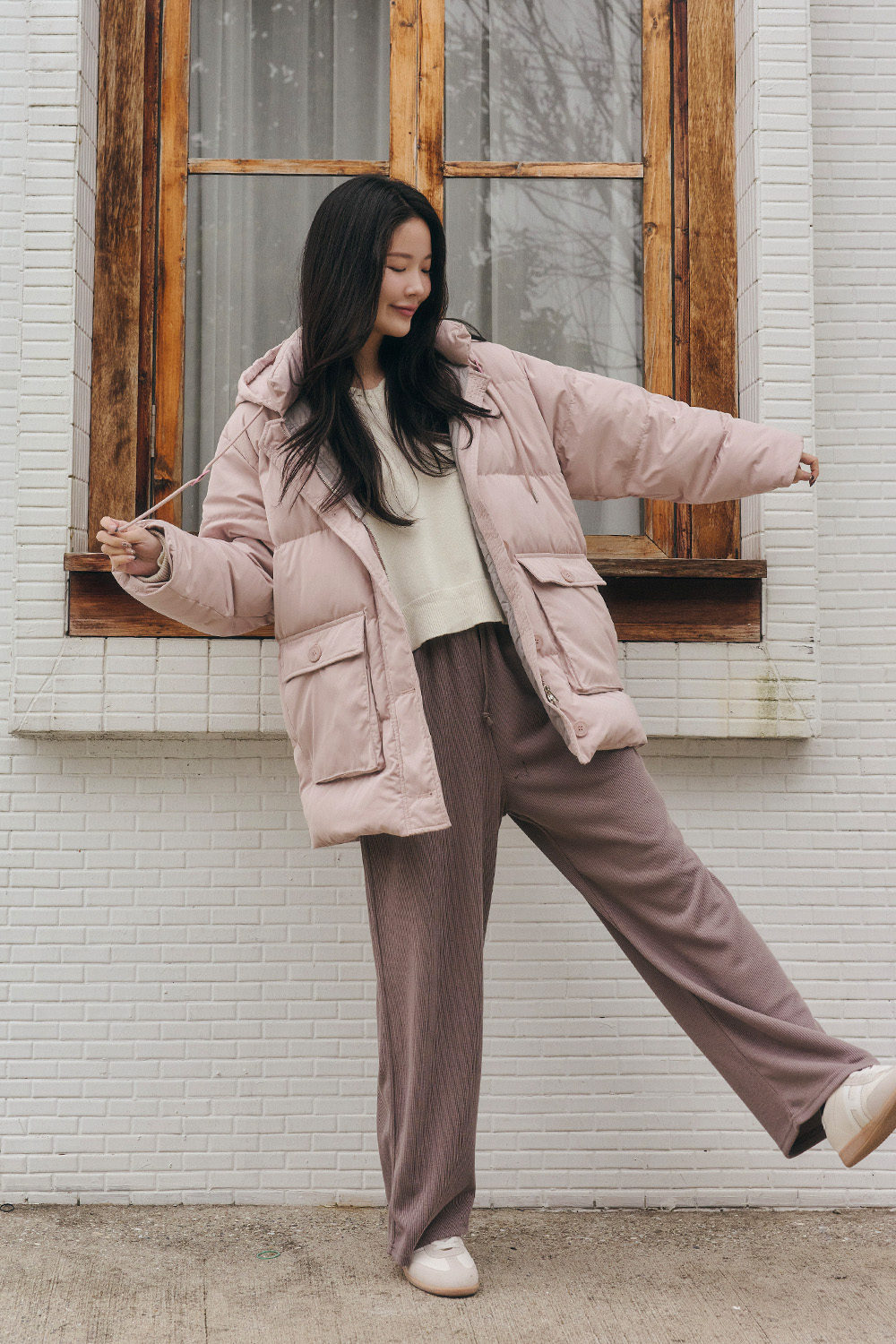 HEALER Made 北緯65 連帽90%羽絨中長版外套