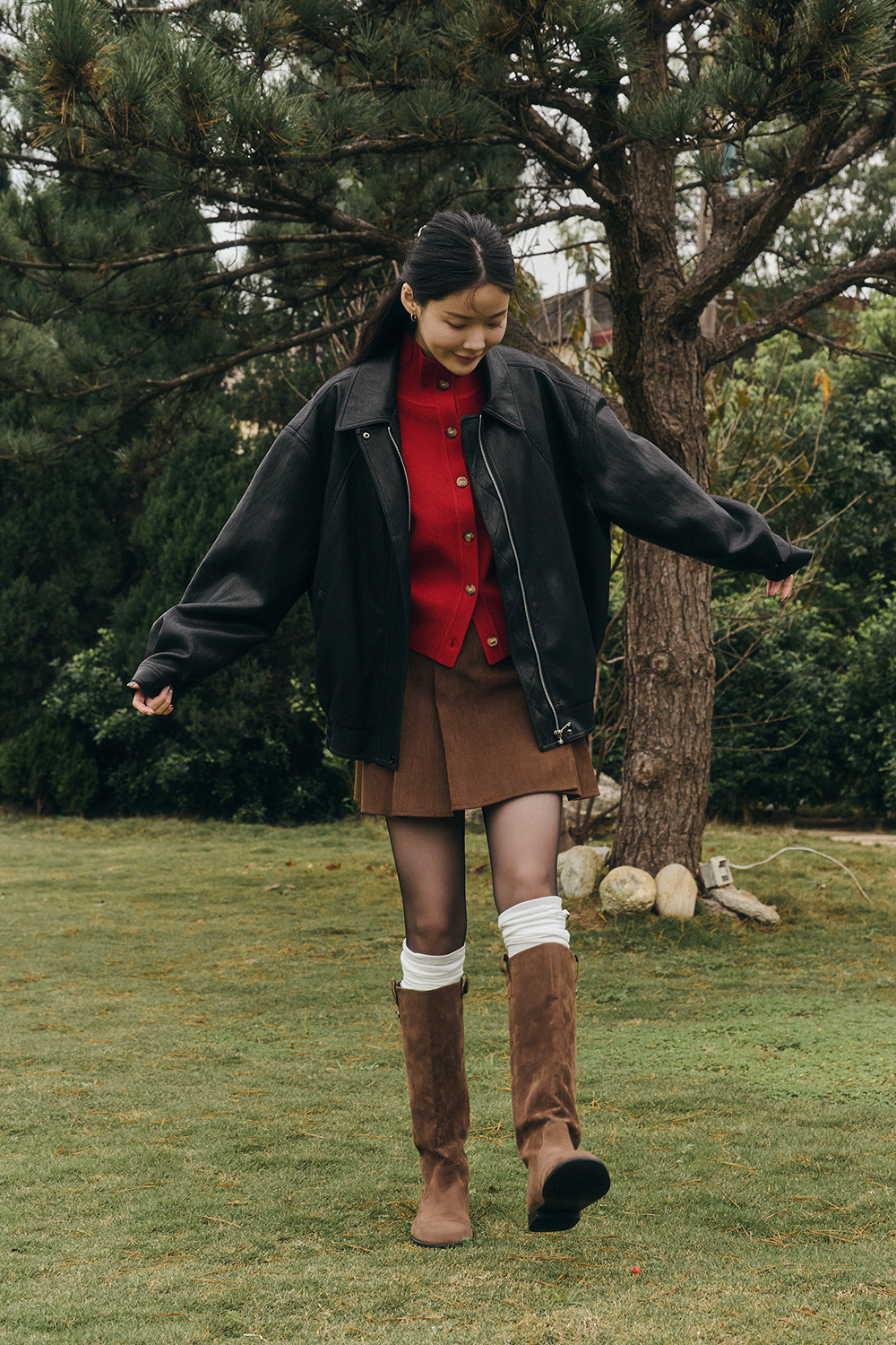 HEALER Made 儀式感生活 翻領開襟針織外套