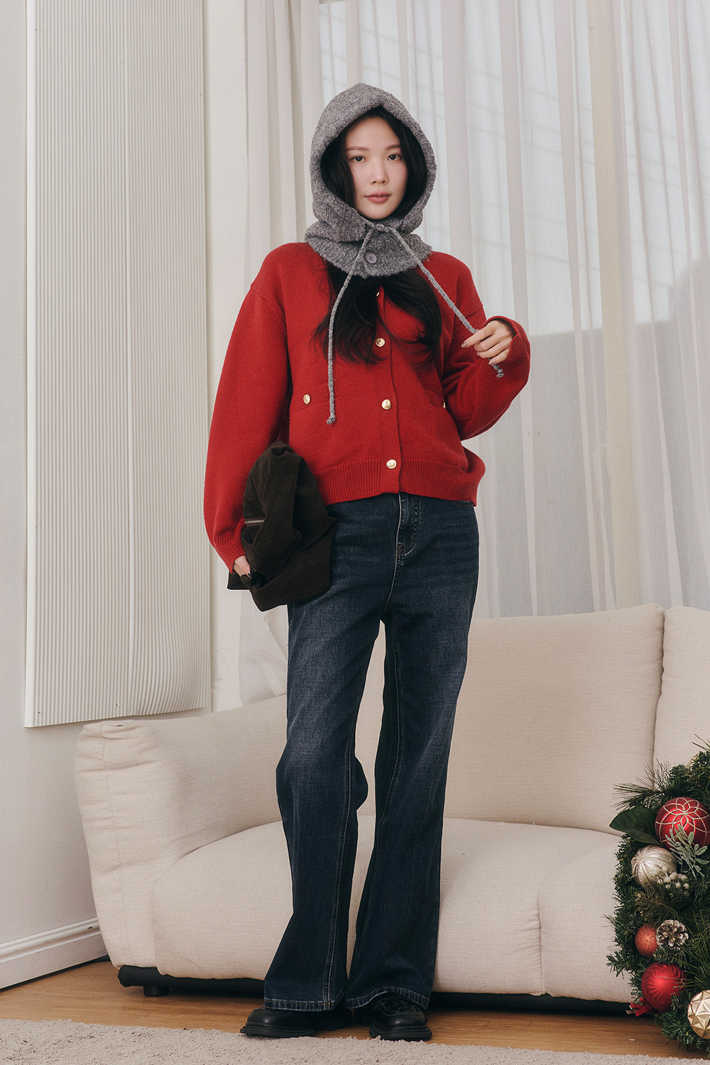 HEALER Made Balaclava 圈圈紗巴拉克拉法帽