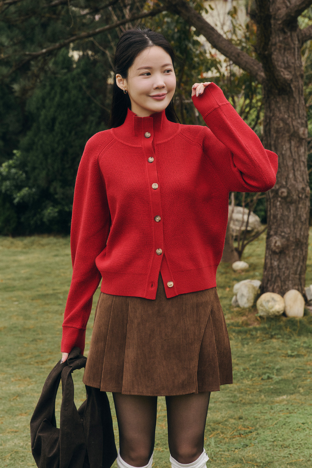 派對逆襲 斜片百褶短褲裙