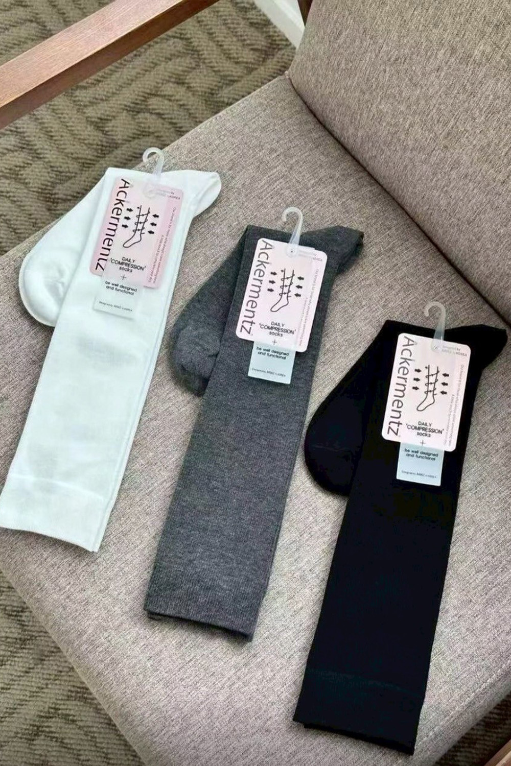 不養蘿蔔腿 美腿減壓小腿襪