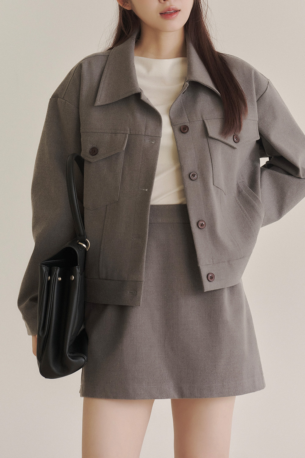 HEALER Made 輕巴恩風 輕磨毛翻領夾克外套