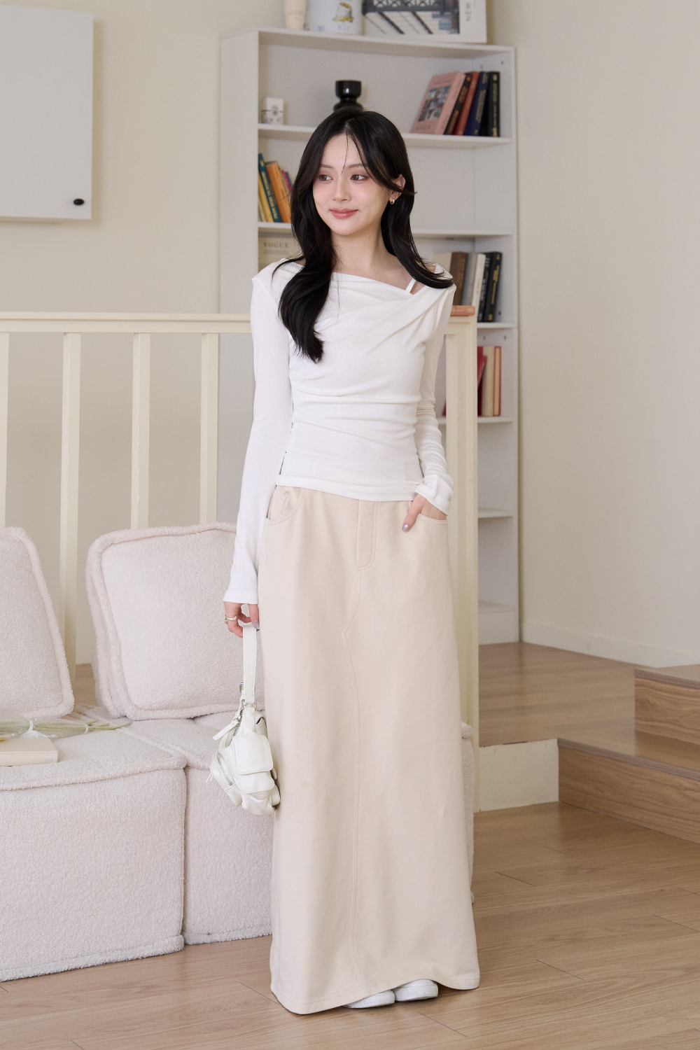 HEALER Made 曼哈頓奇遇 棉質休閒長裙