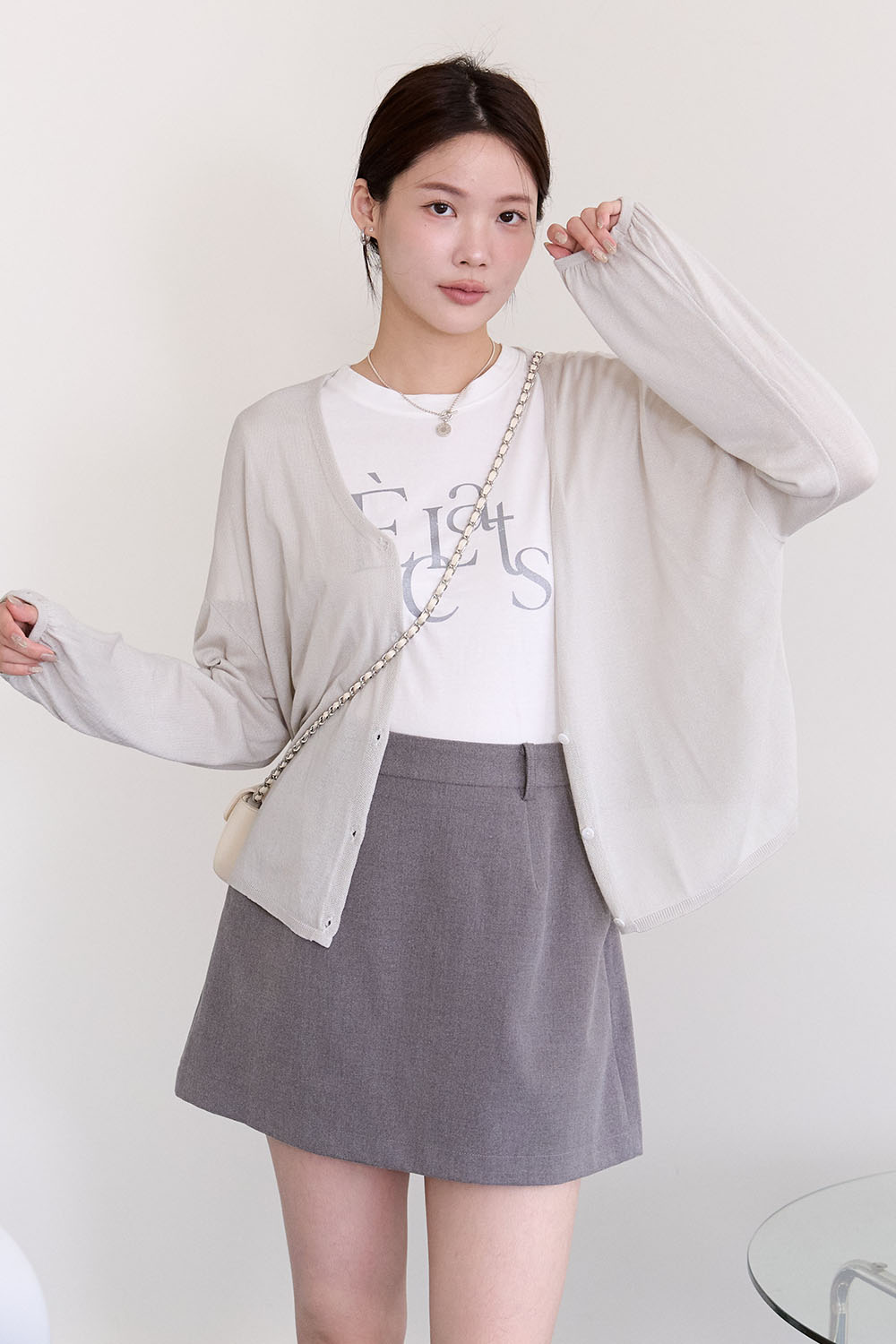 HEALER Made 微風輕撫 天絲涼感薄針織外套