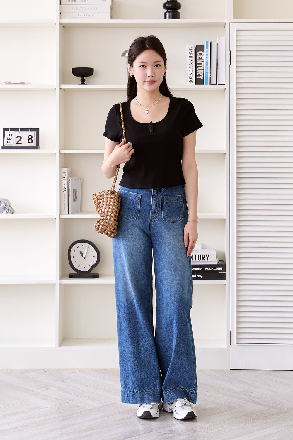 HEALER Made 最顯瘦braT 開釦坑條短袖Bratop