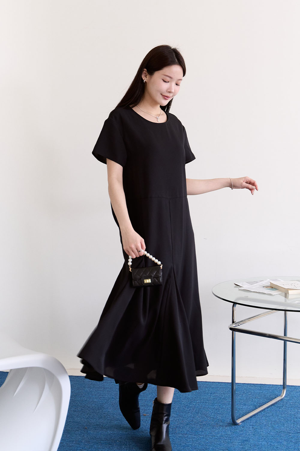 HEALER Made 短袖版瘦了 傘襬短袖不易皺洋裝