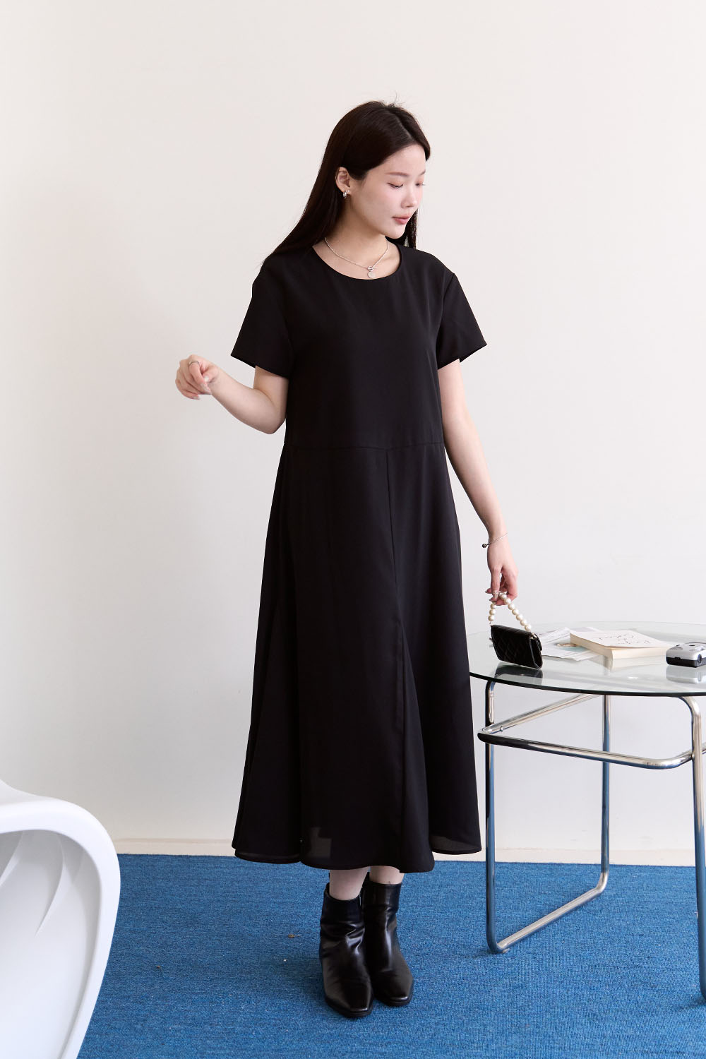 HEALER Made 短袖版瘦了 傘襬短袖不易皺洋裝