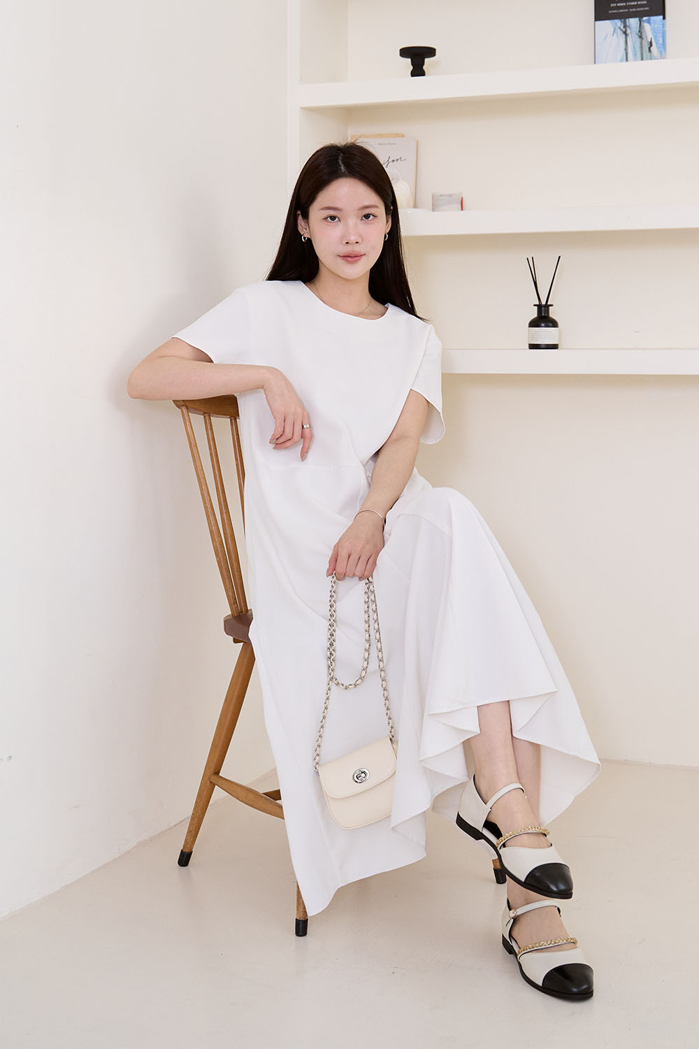 HEALER Made 短袖版瘦了 傘襬短袖不易皺洋裝