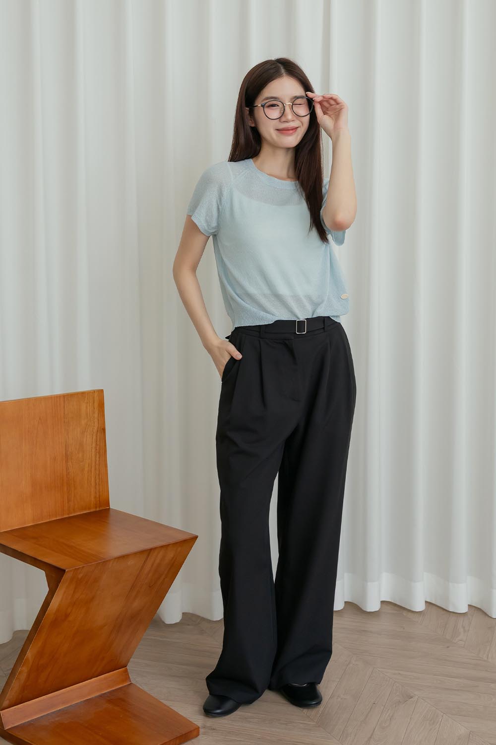 HEALER Made 沁涼仲夏 輕薄短袖針織衫