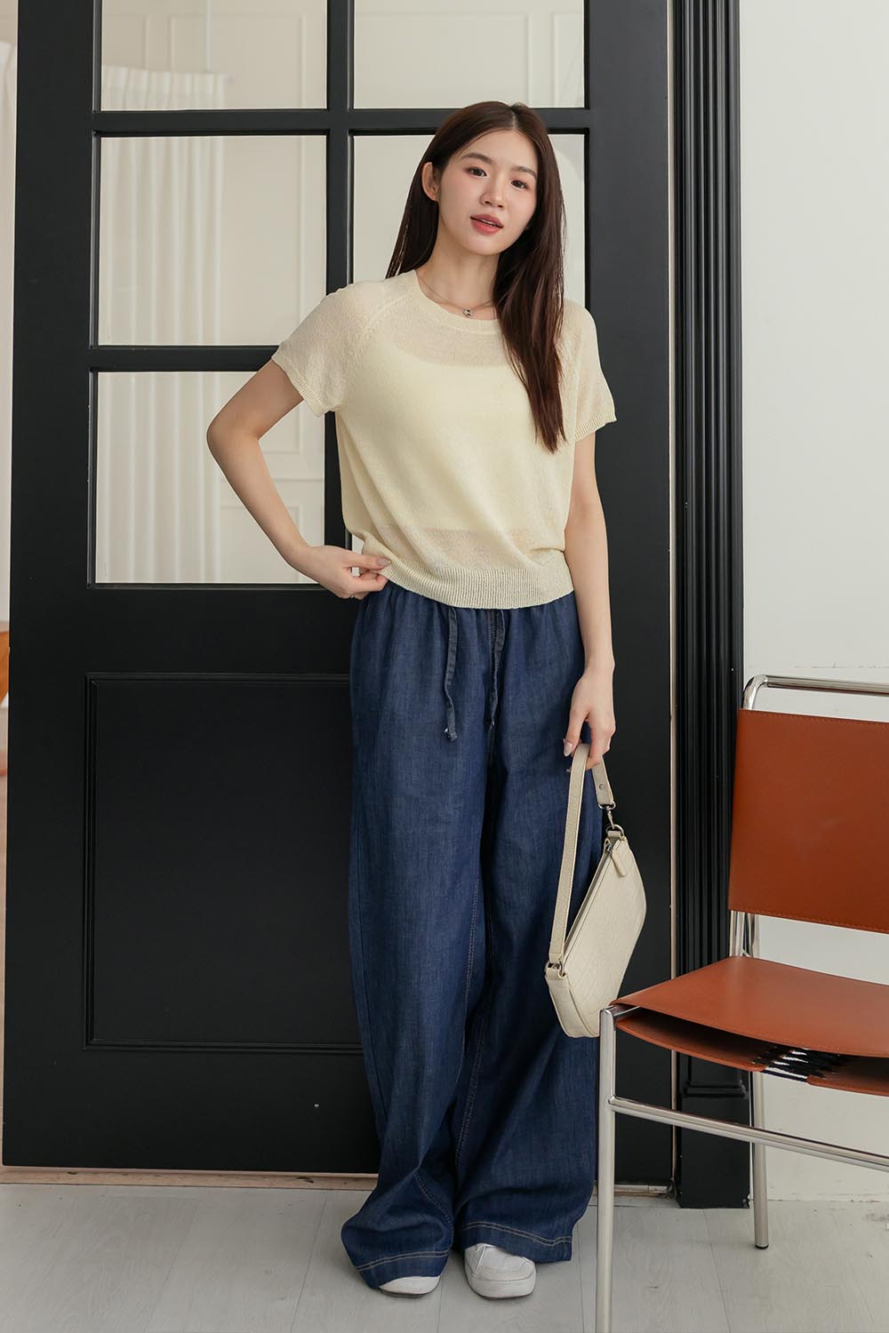 HEALER Made 沁涼仲夏 輕薄短袖針織衫