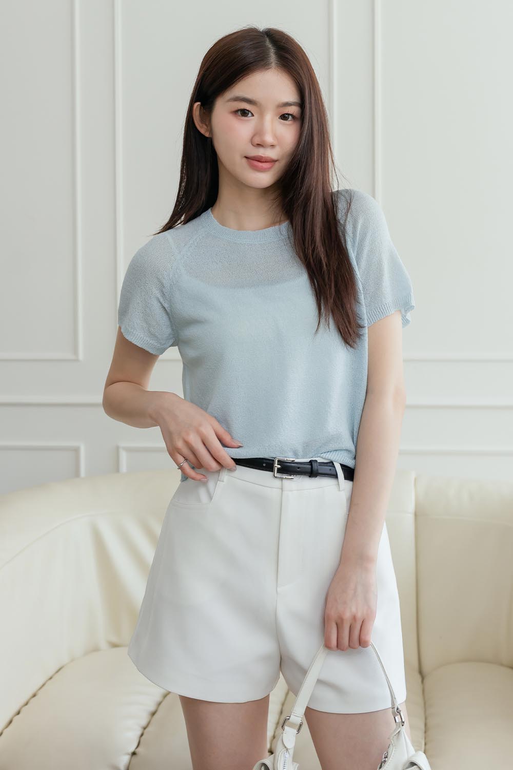 HEALER Made 沁涼仲夏 輕薄短袖針織衫