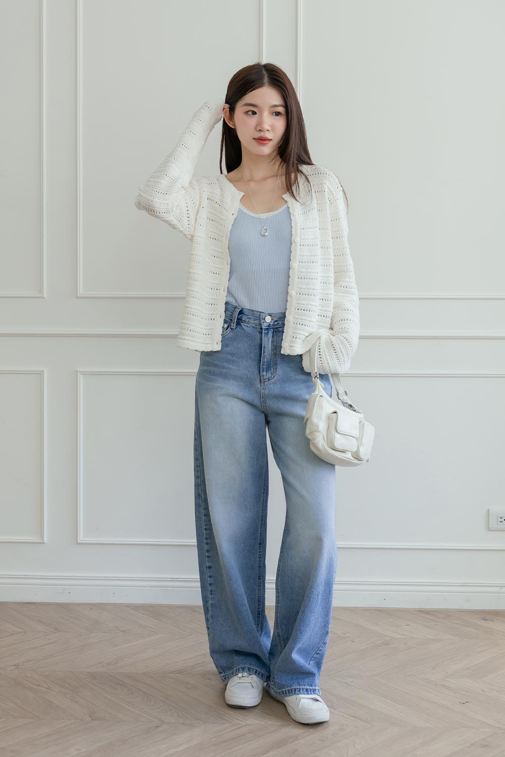 羅曼史 蕾絲細肩帶羅紋背心