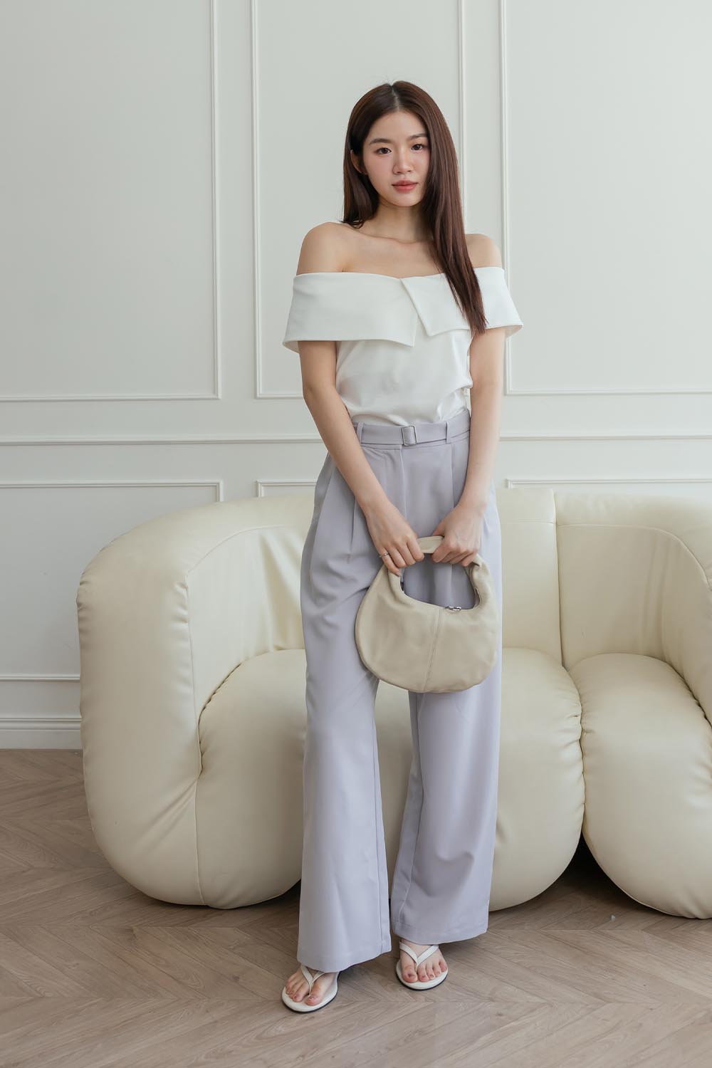 偷心賊 平口露肩上衣