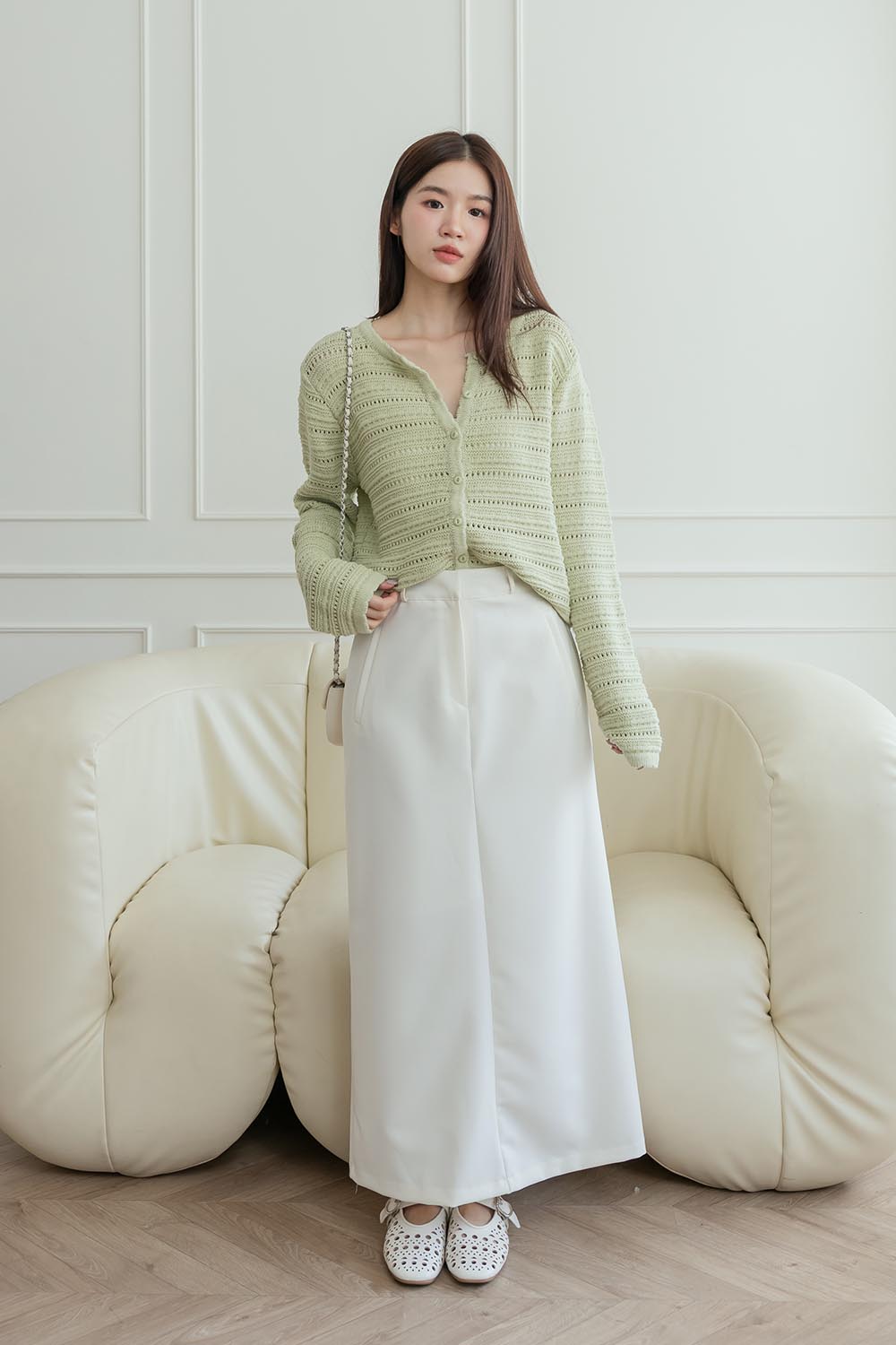 我就要硬穿 簍空洞洞針織外套