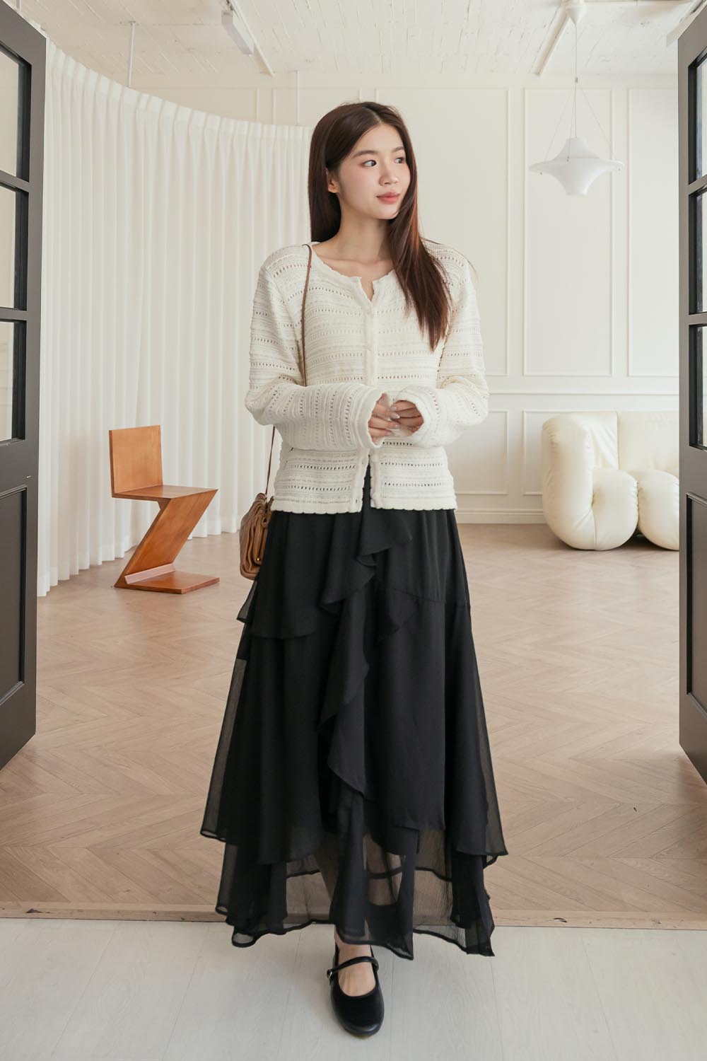 我就要硬穿 簍空洞洞針織外套