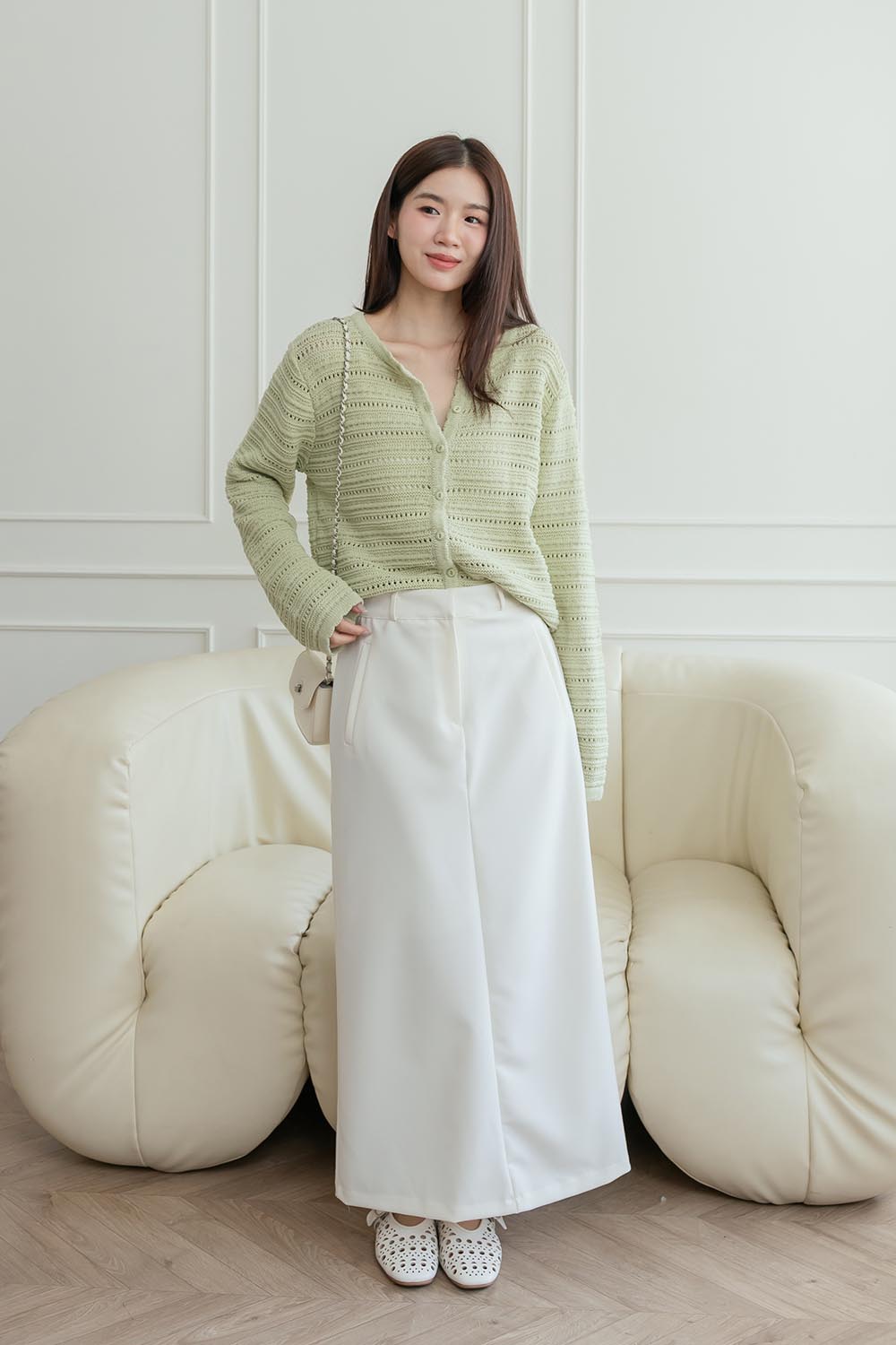 氣質滿分 修身直筒西裝裙