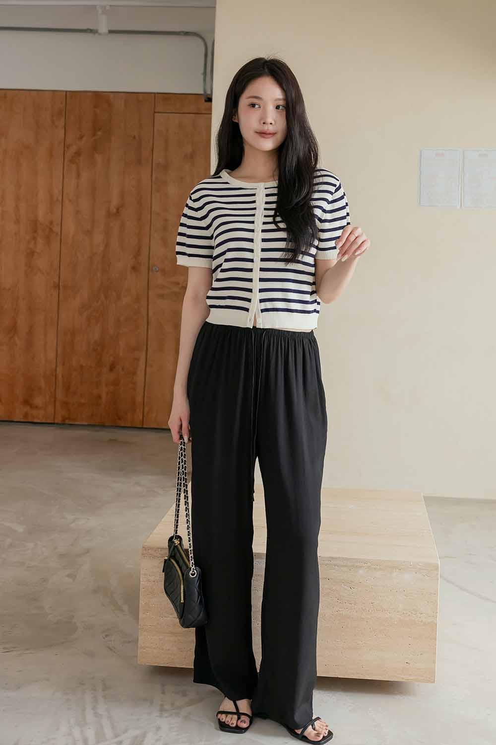 HEALER Made 快樂神仙 簡約涼感不易皺寬褲